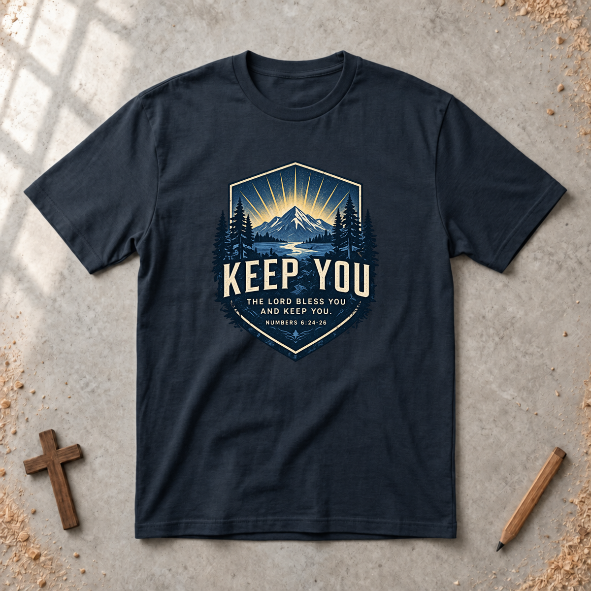 Keep You - Numbers 6:24–26 T-shirt