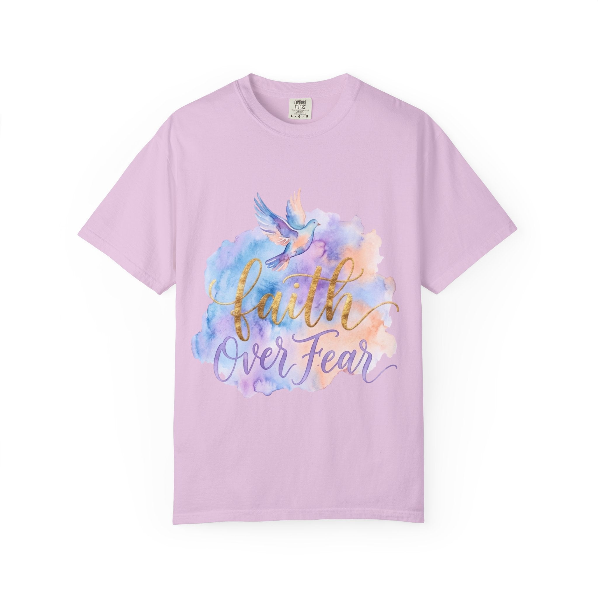 Faith over Fear-watercolor