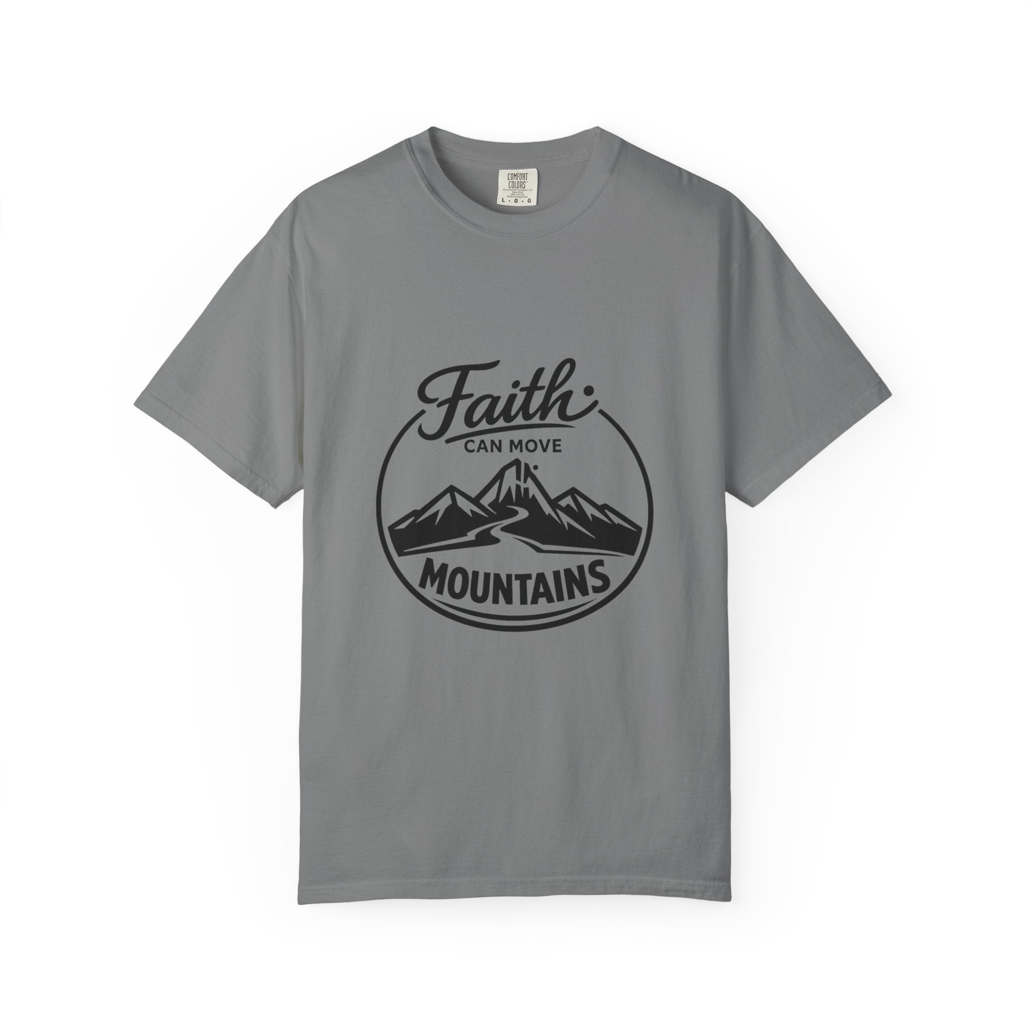Faith can move mountains