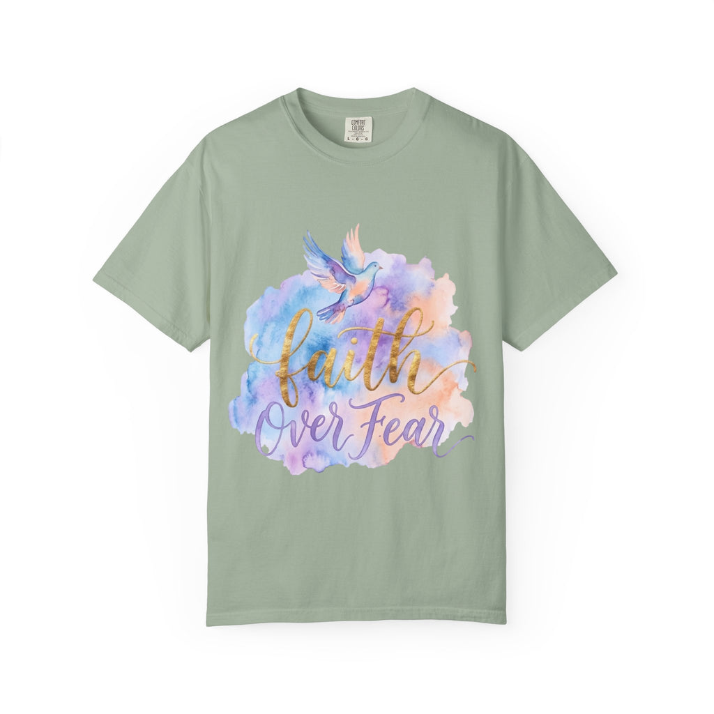 Faith over Fear-watercolor