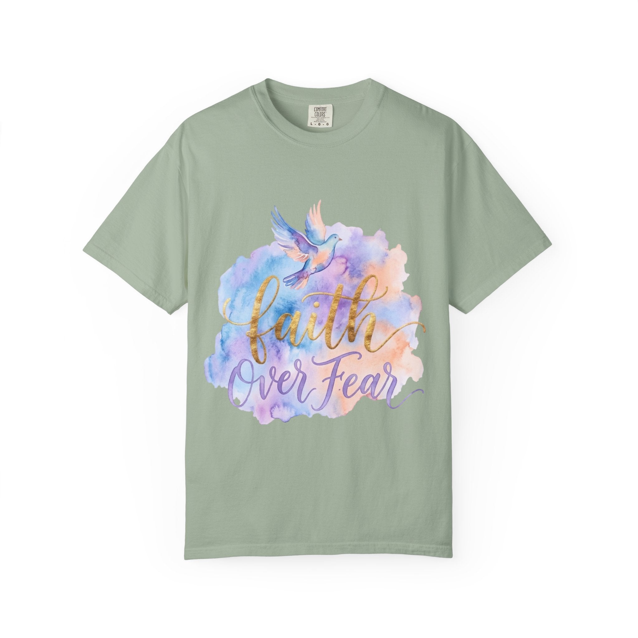 Faith over Fear-watercolor