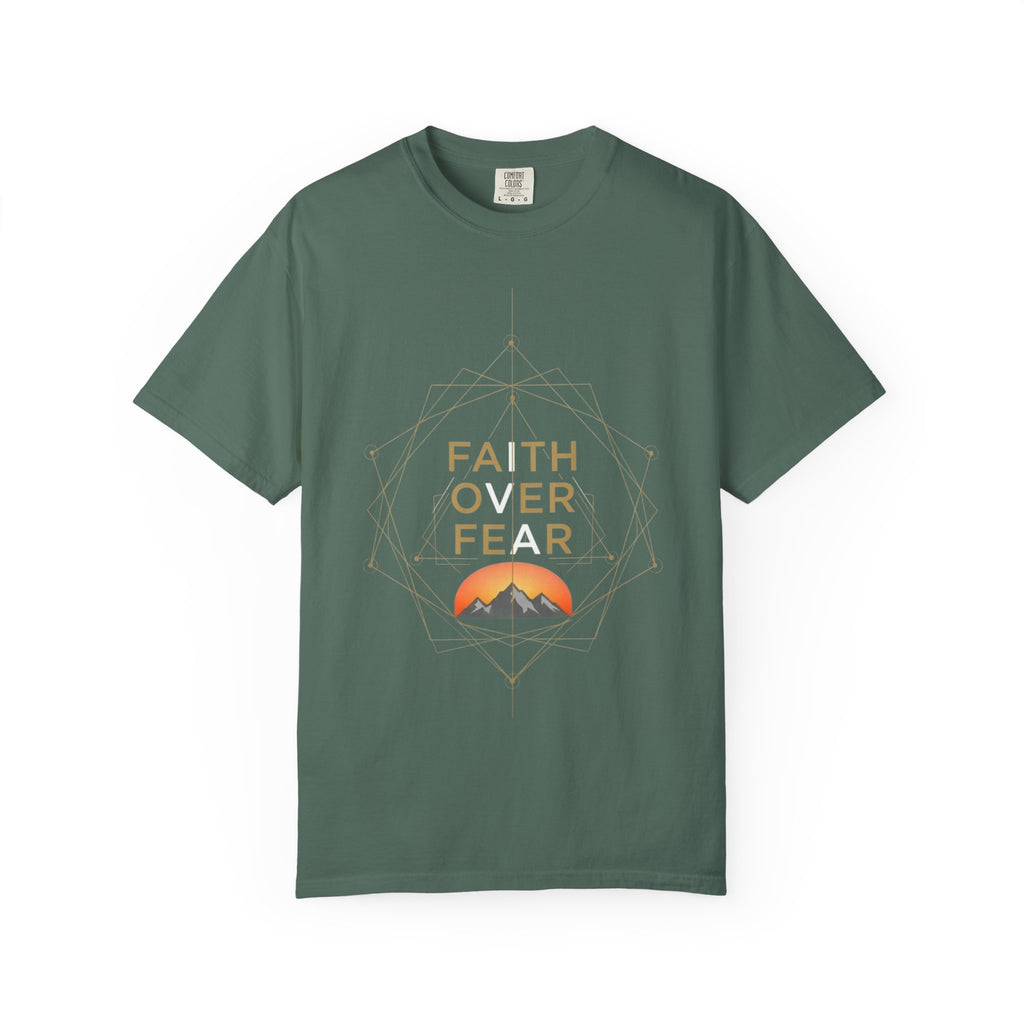 Faith over Fear-geometric