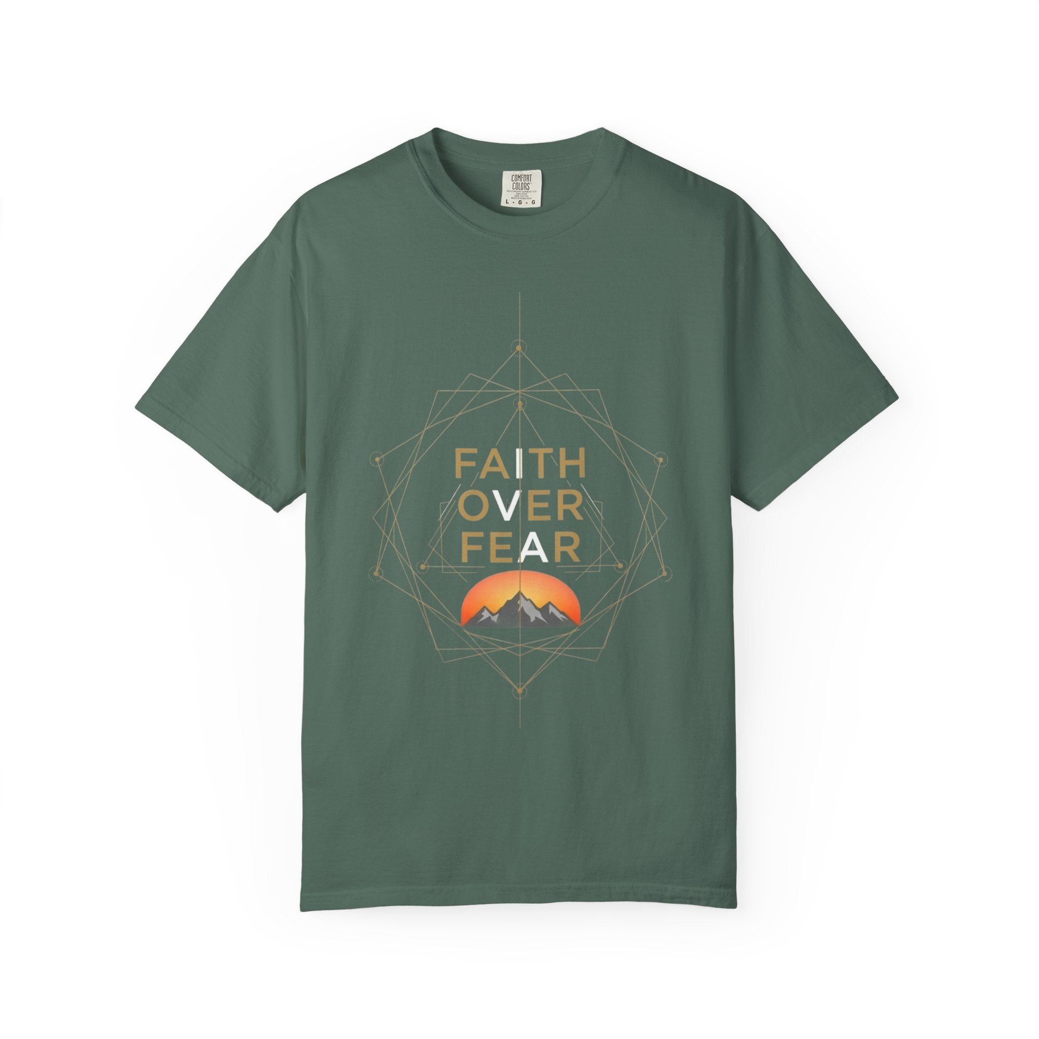 Faith over Fear-geometric