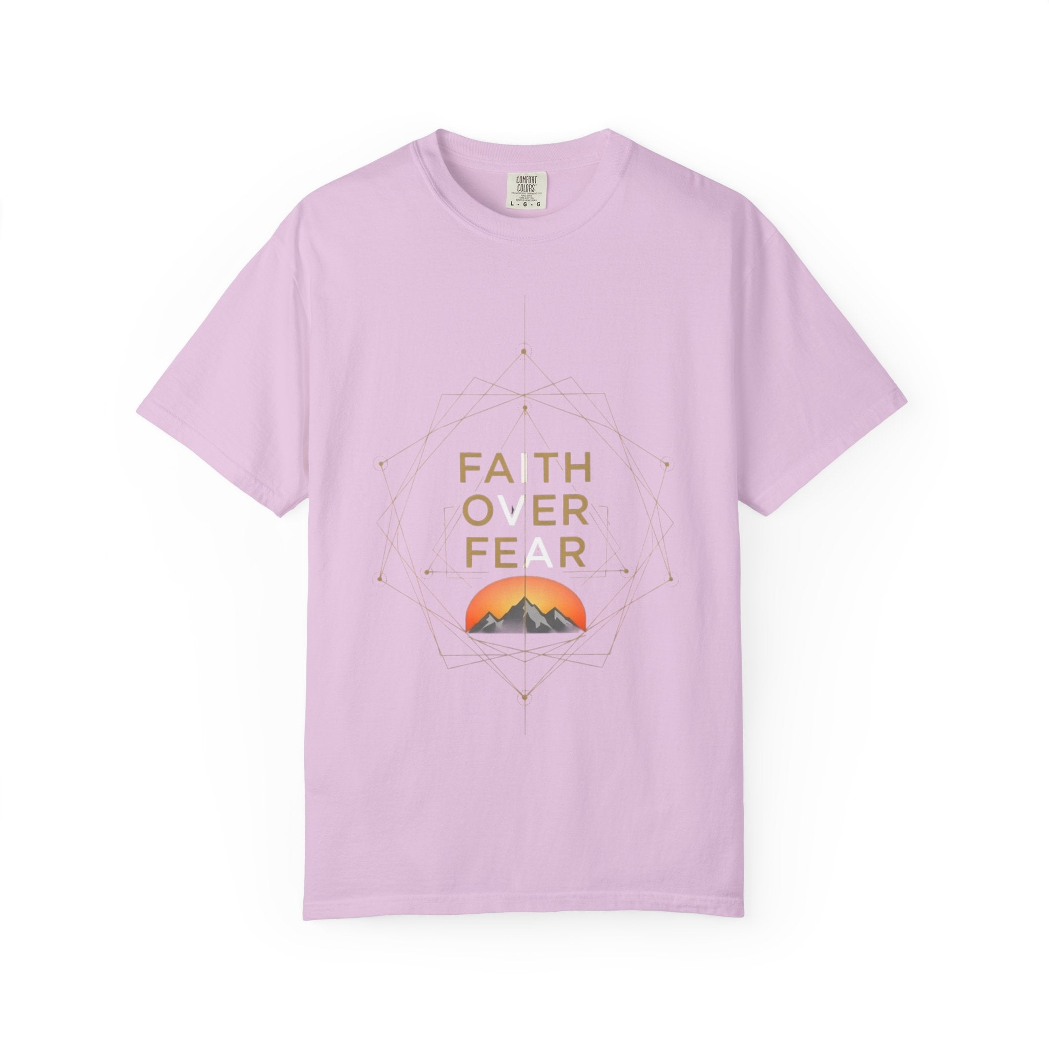 Faith over Fear-geometric