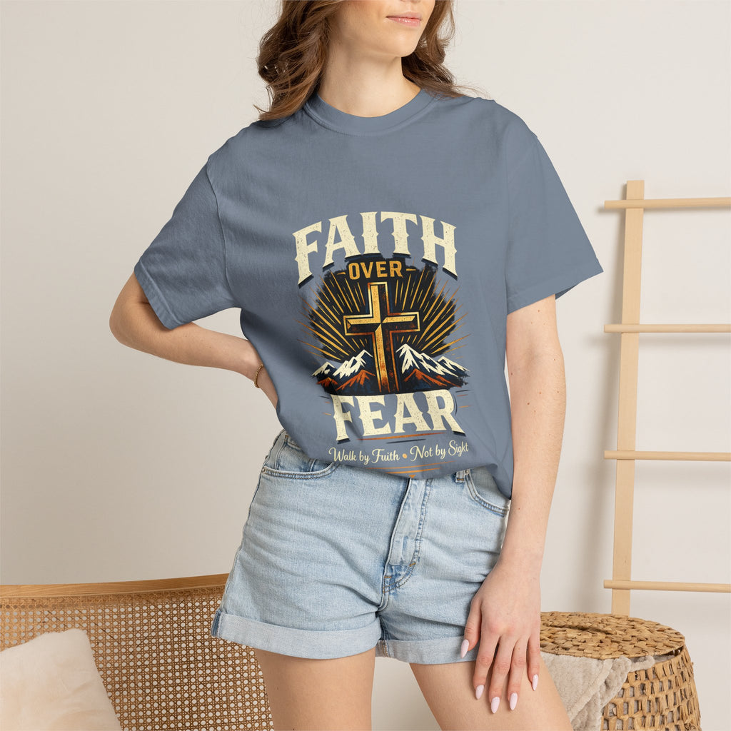 Faith over Fear-walk by faith