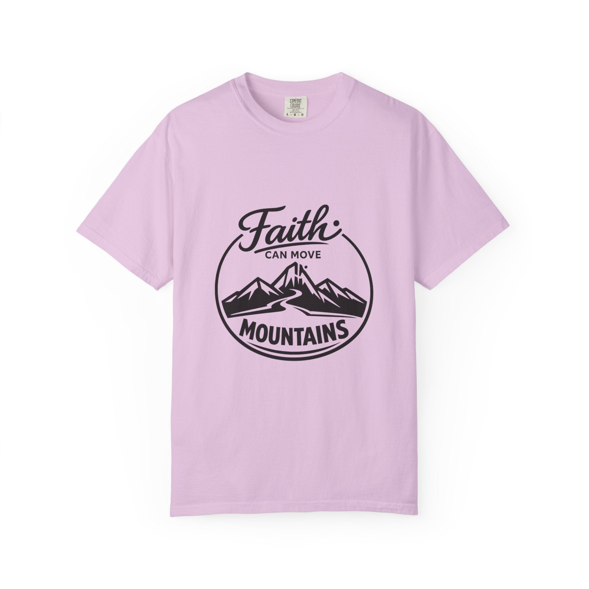 Faith can move mountains