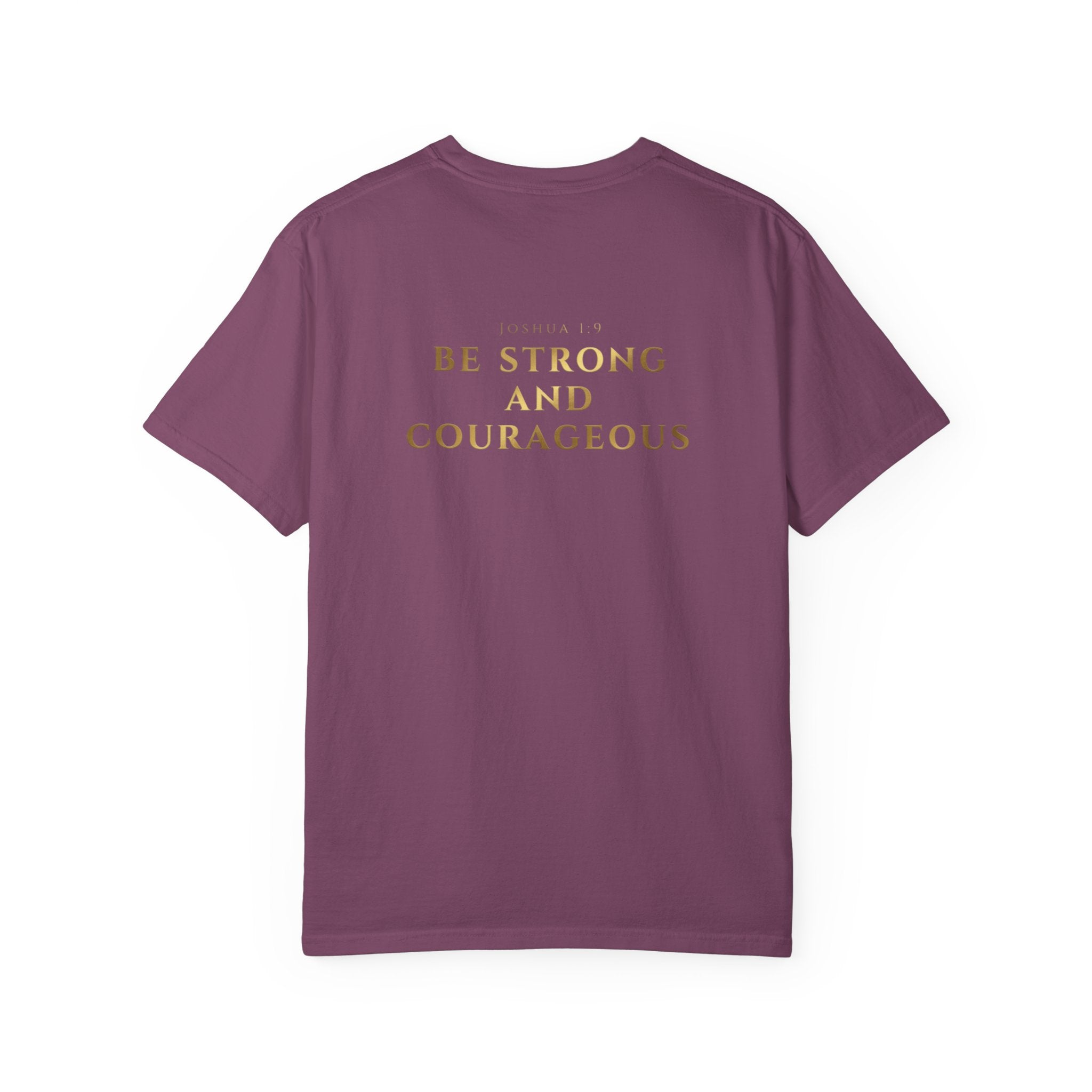 Be Strong and Courageous-gold