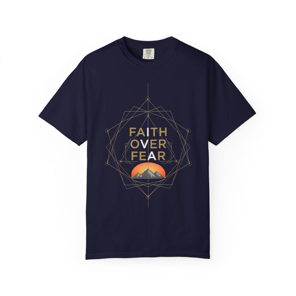 Faith over Fear-geometric