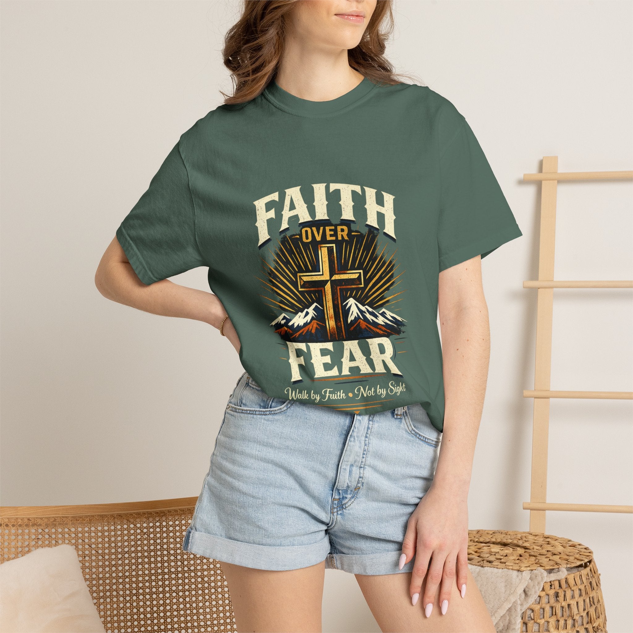 Faith over Fear-walk by faith