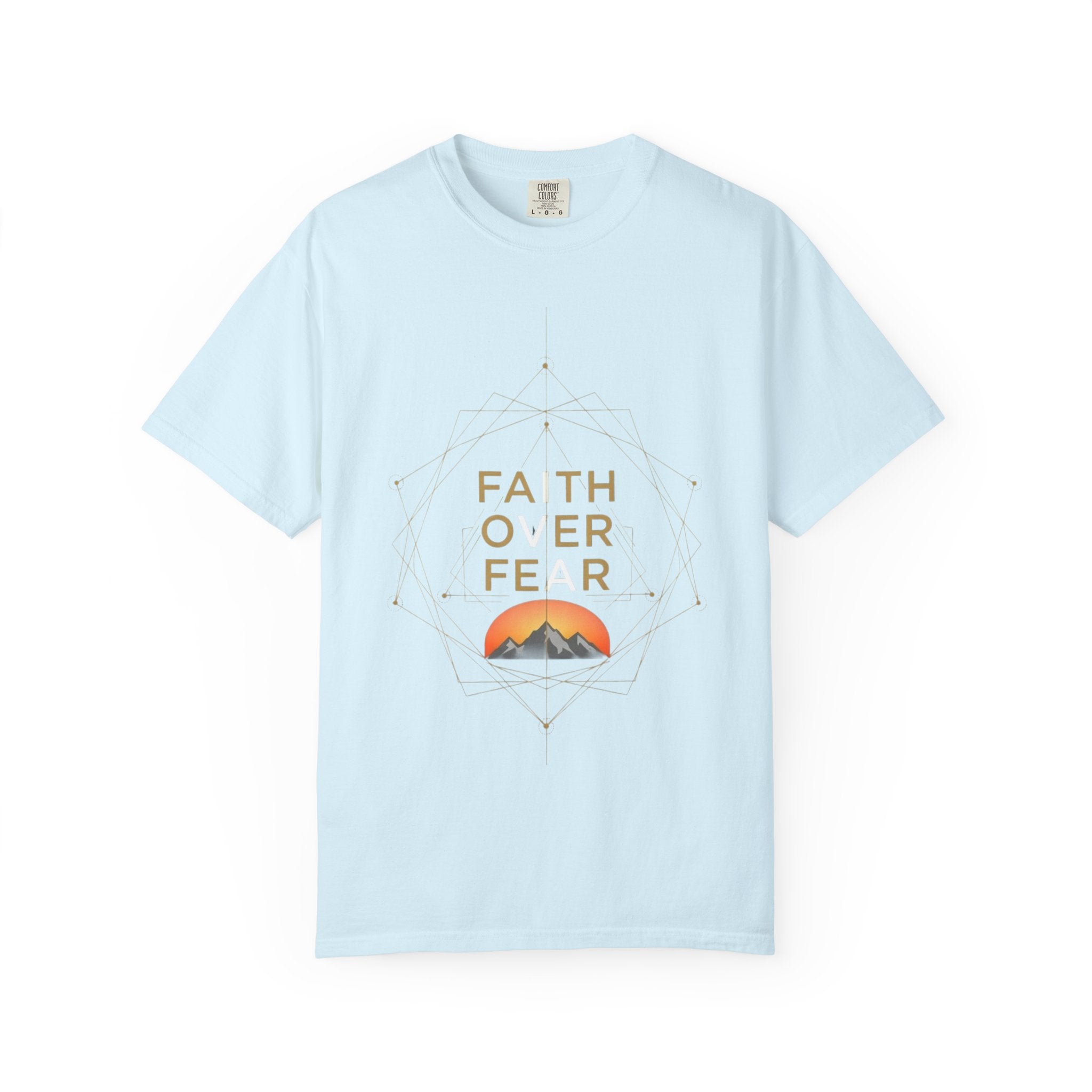 Faith over Fear-geometric