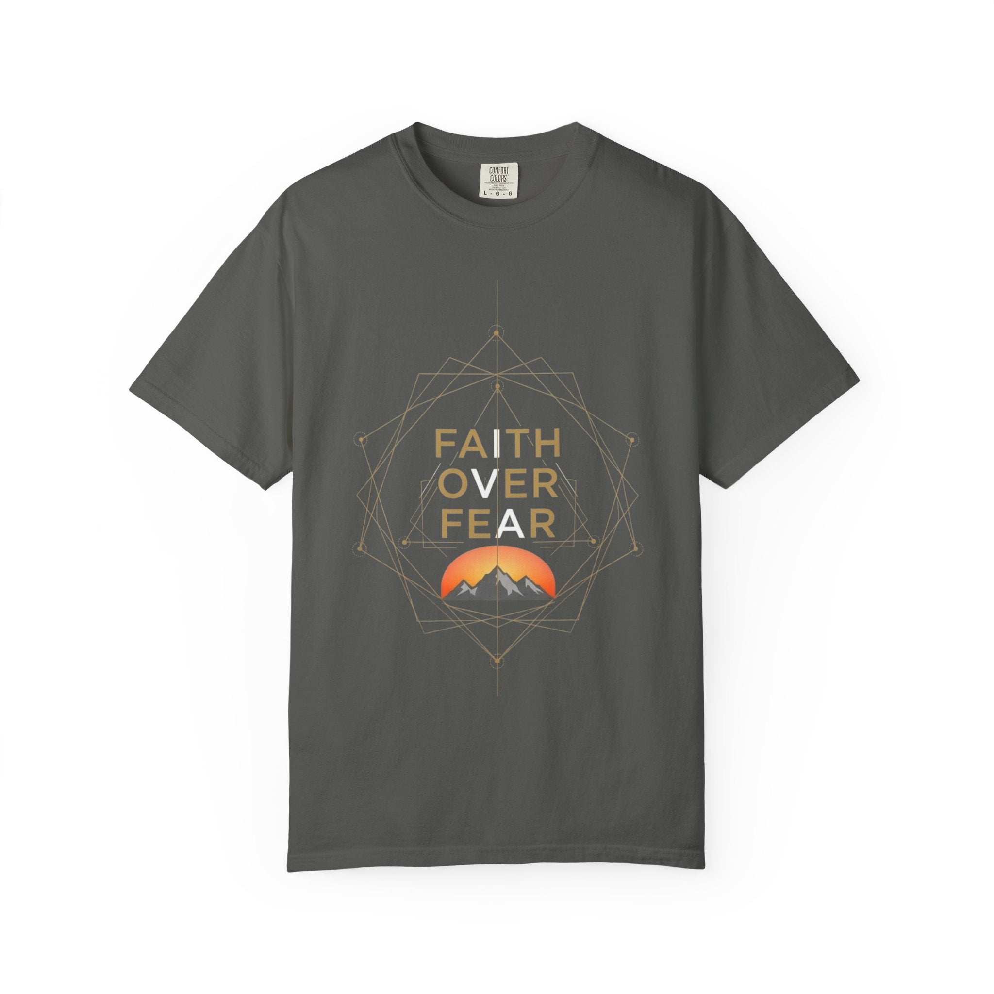 Faith over Fear-geometric
