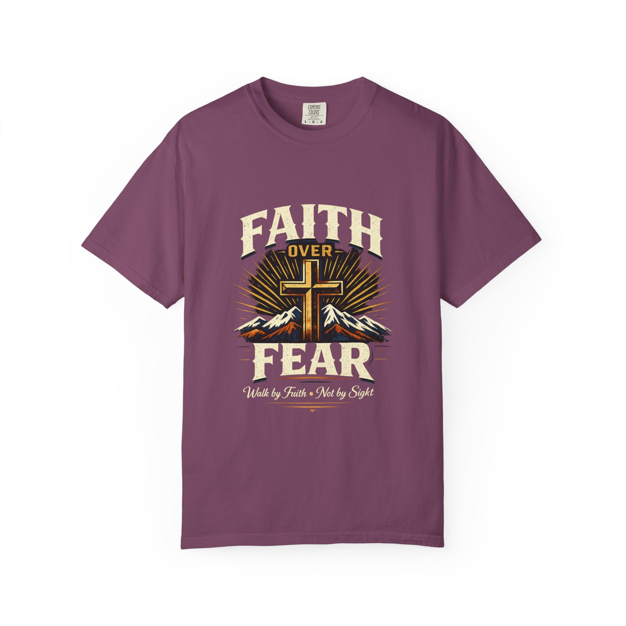 Faith over Fear-walk by faith