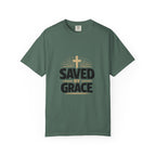 Saved by Grace (Gold Cross) T-shirt