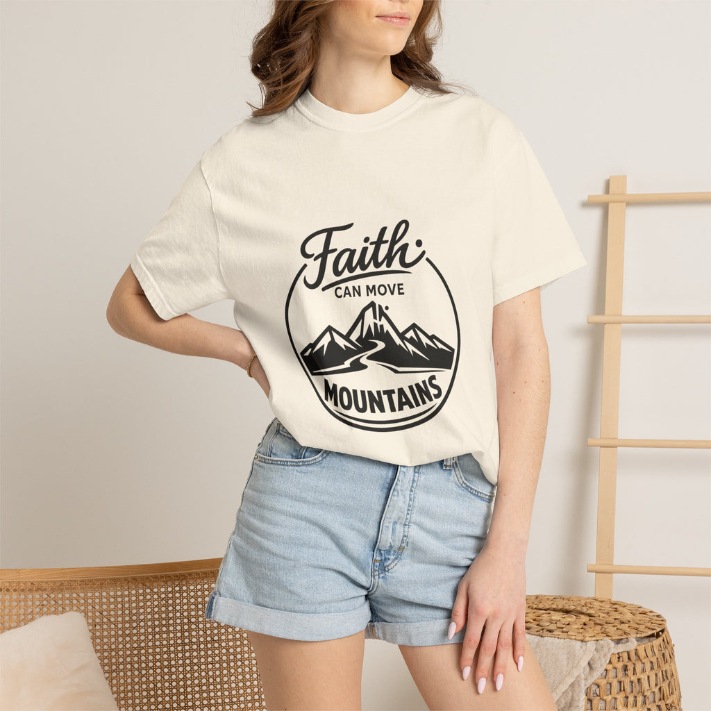 Faith can move mountains
