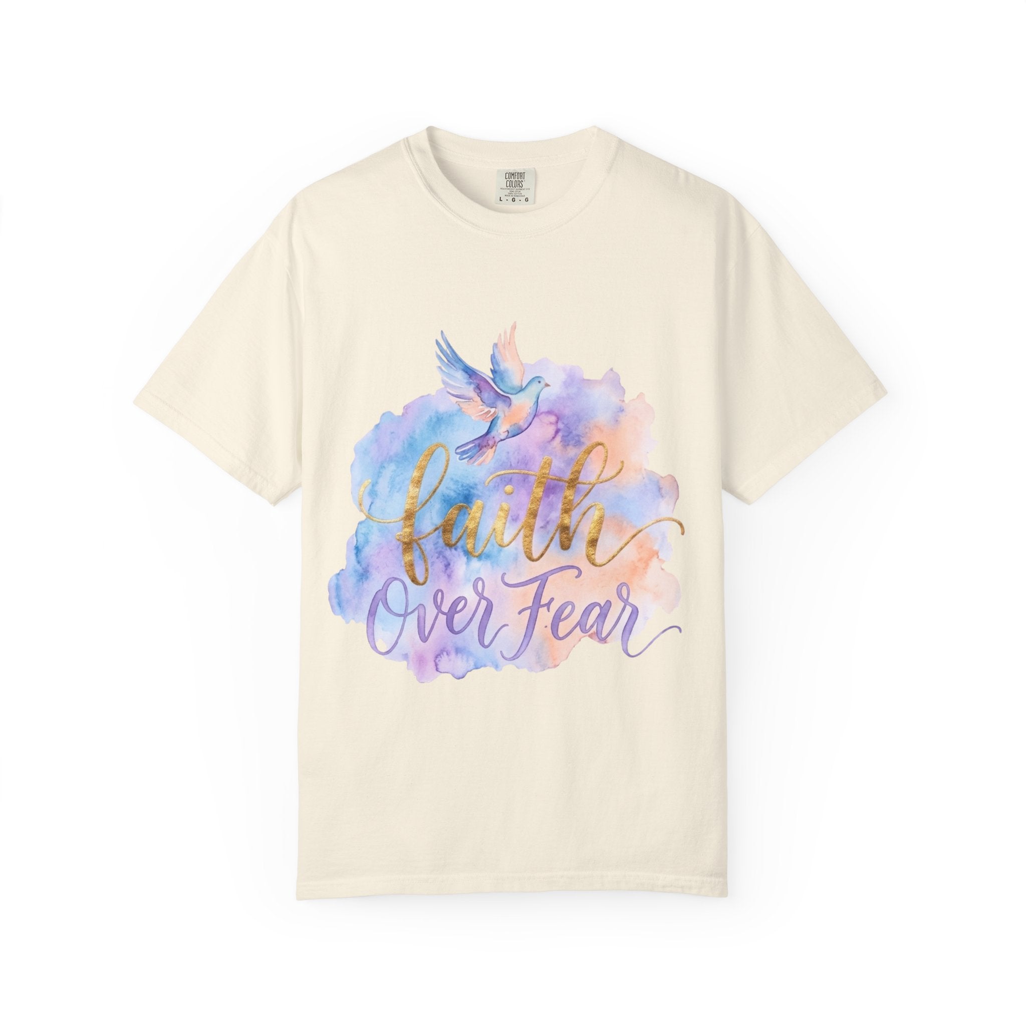 Faith over Fear-watercolor