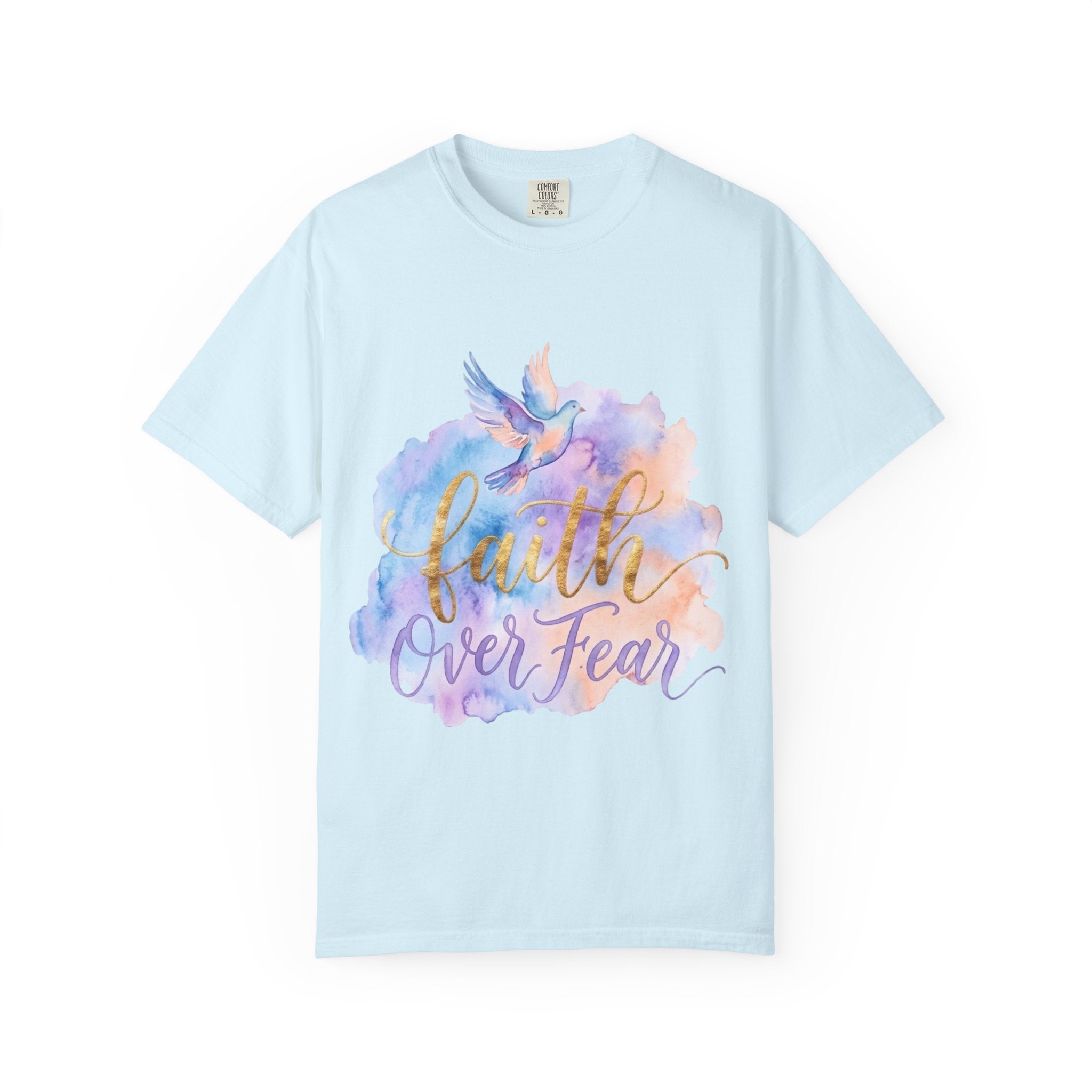 Faith over Fear-watercolor