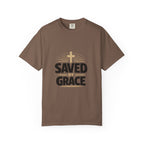 Saved by Grace (Gold Cross) T-shirt