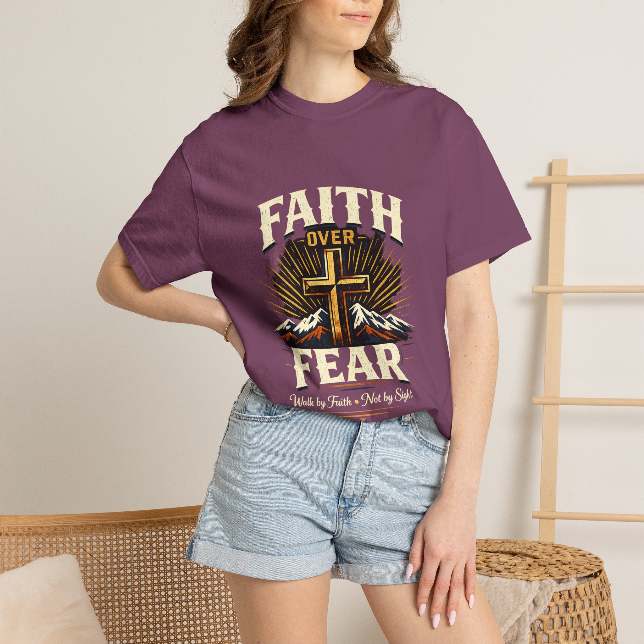 Faith over Fear-walk by faith