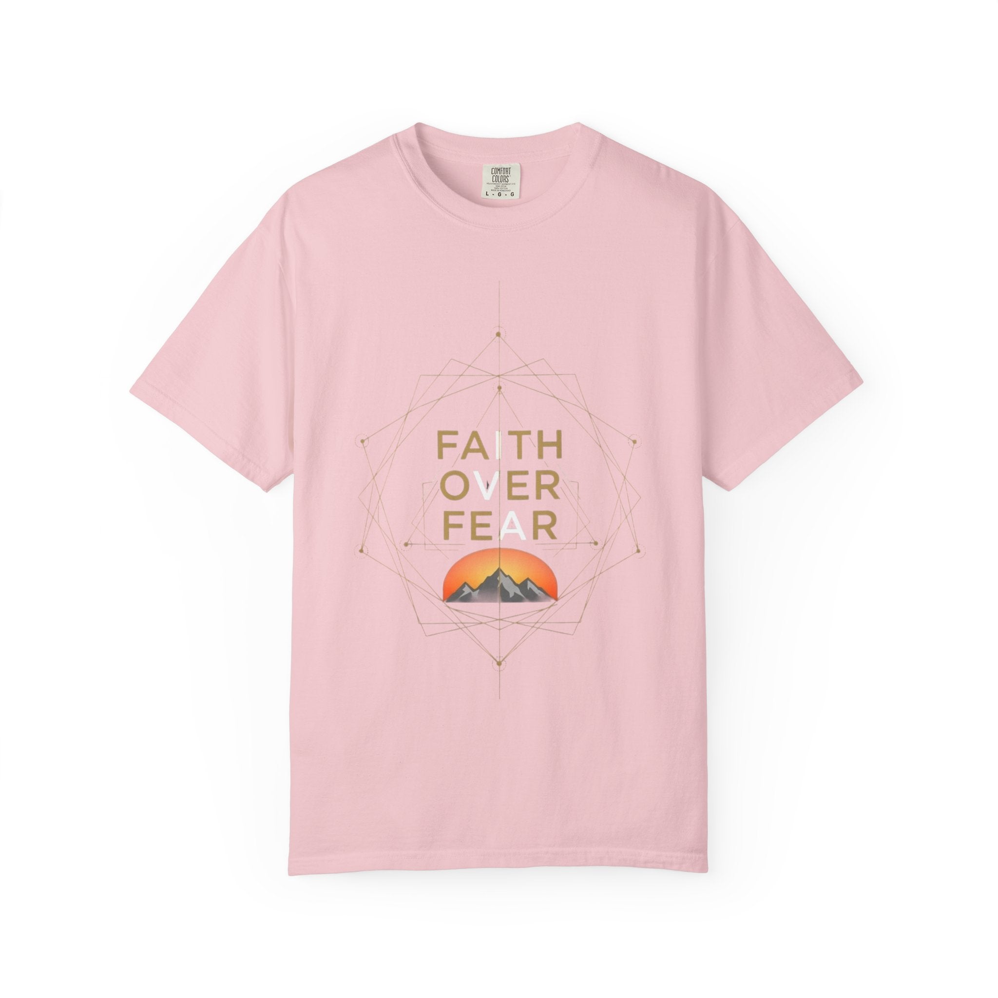 Faith over Fear-geometric