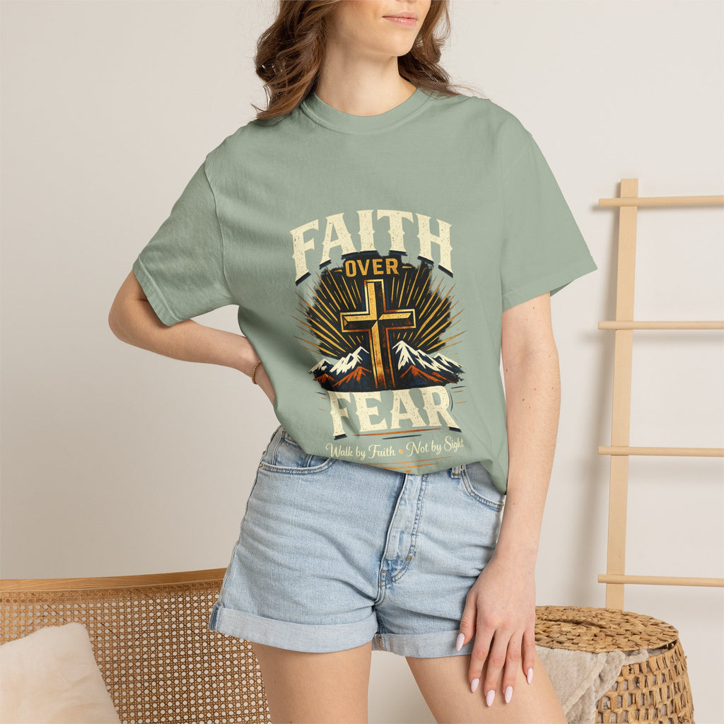 Faith over Fear-walk by faith