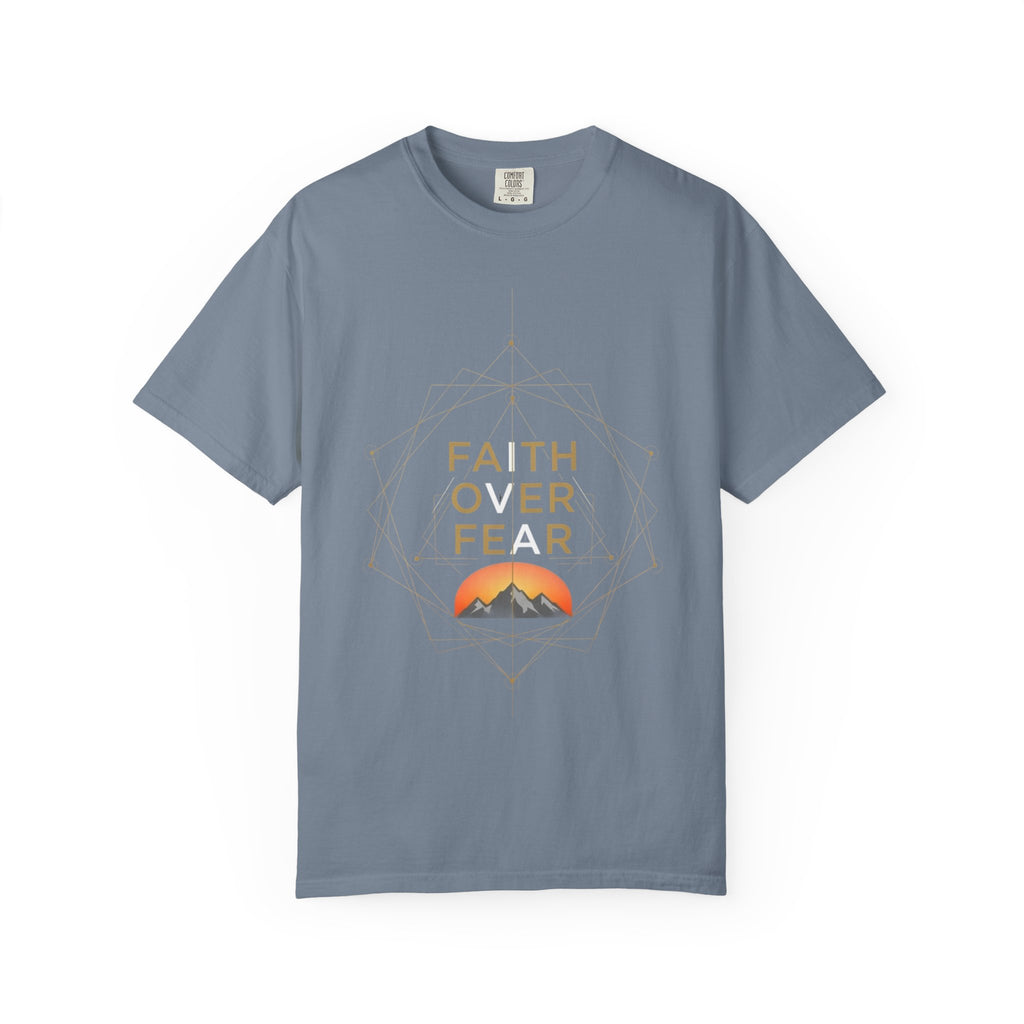 Faith over Fear-geometric