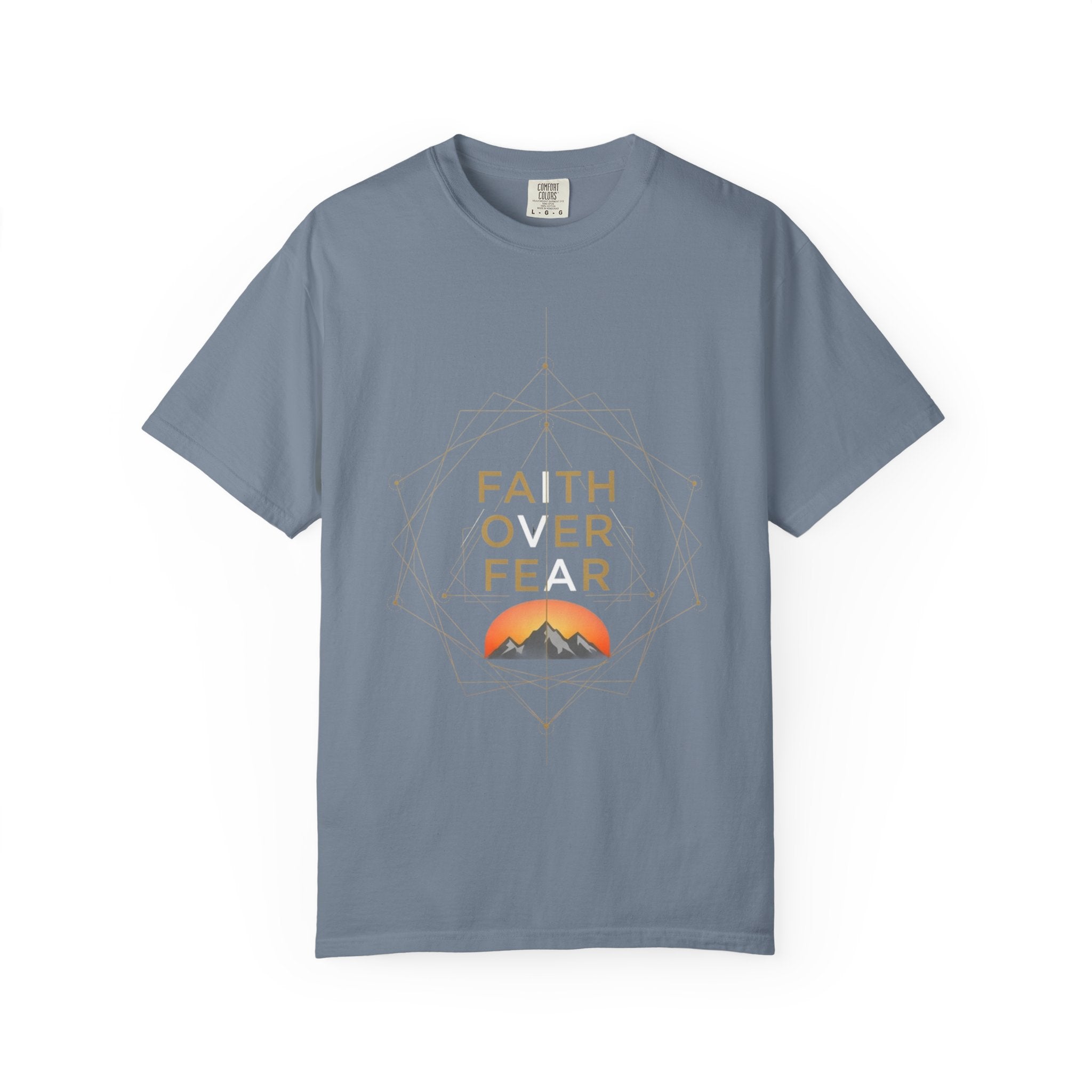 Faith over Fear-geometric