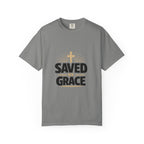 Saved by Grace (Gold Cross) T-shirt