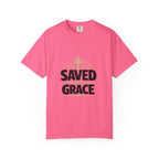 Saved by Grace (Gold Cross) T-shirt
