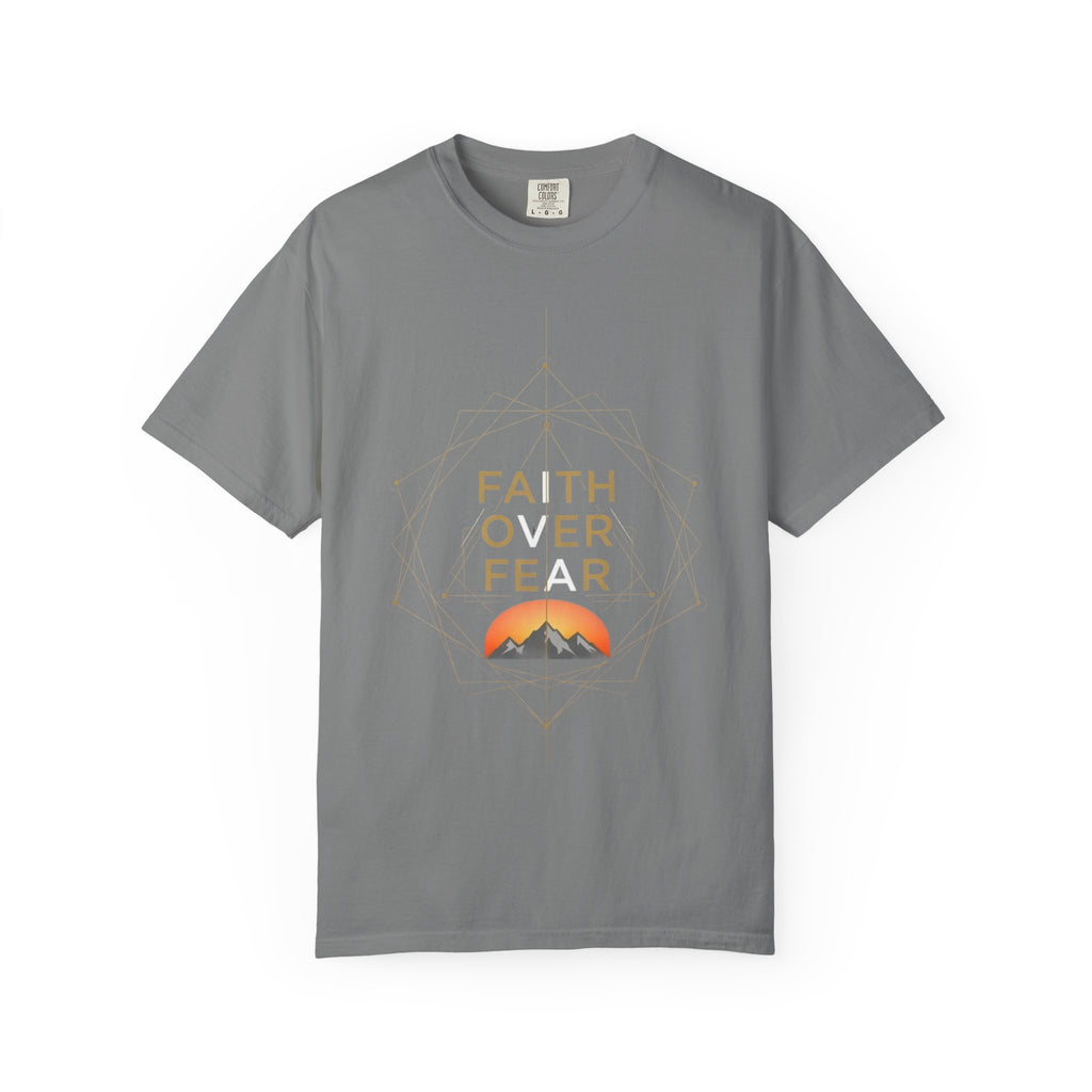 Faith over Fear-geometric