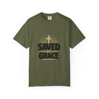 Saved by Grace (Gold Cross) T-shirt