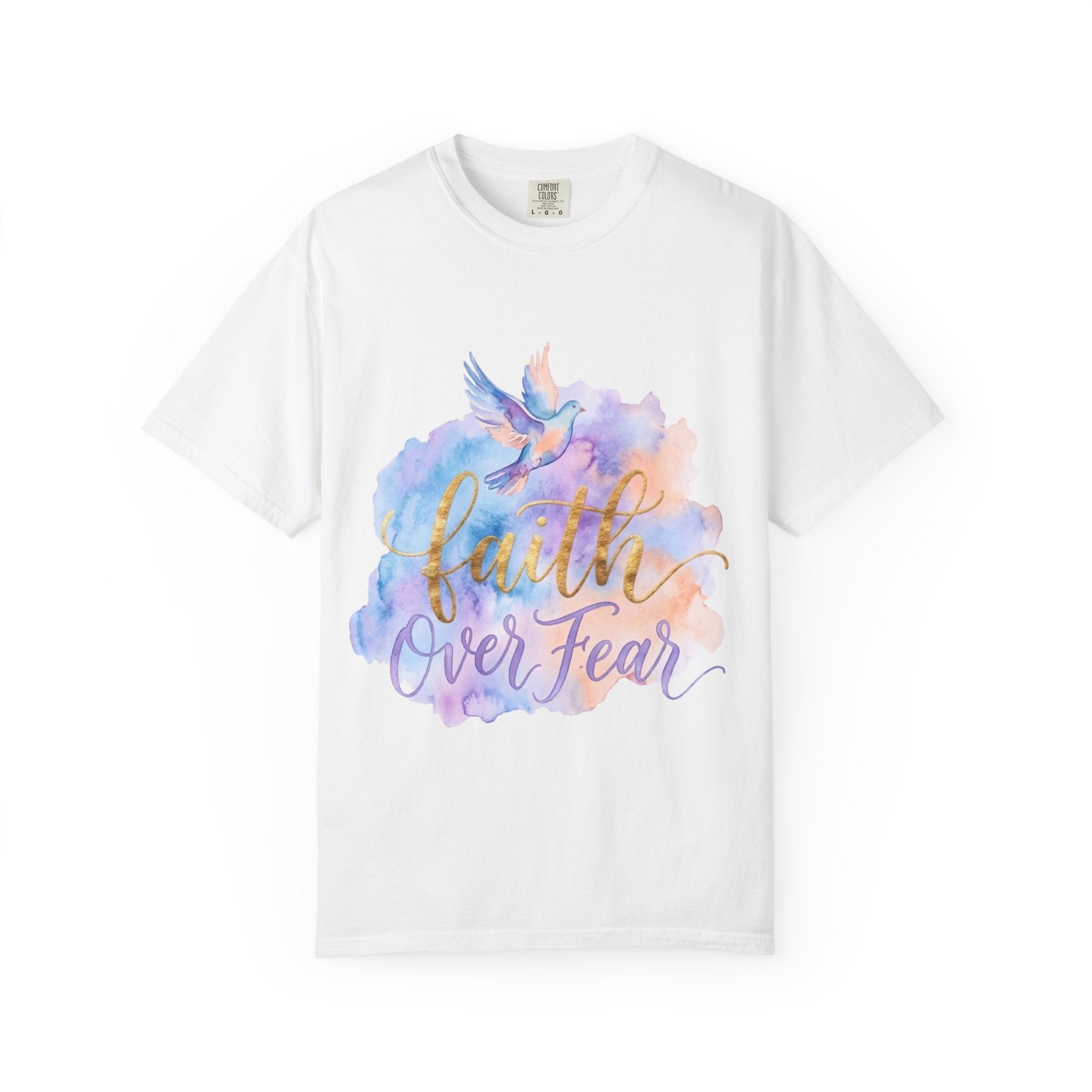 Faith over Fear-watercolor