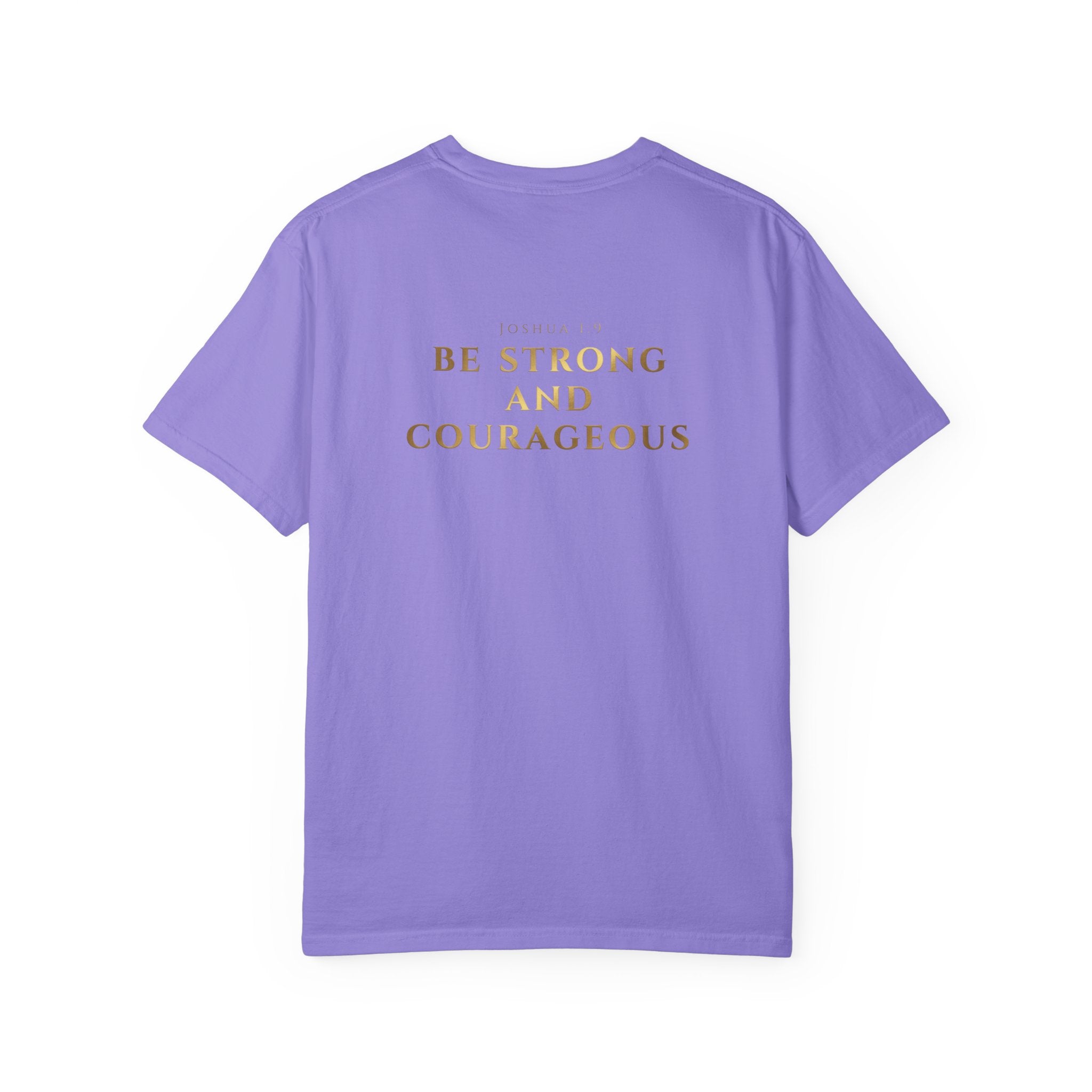 Be Strong and Courageous-gold