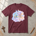 Faith over Fear-watercolor Tshirt