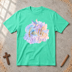 Faith over Fear-watercolor Tshirt