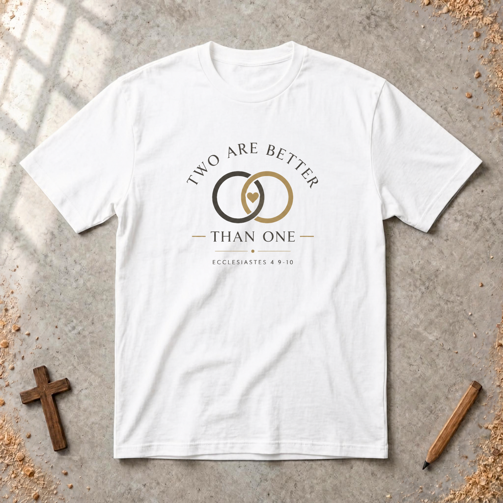 Two Are Better Than One - Ecclesiastes 4:9–10 T-shirt