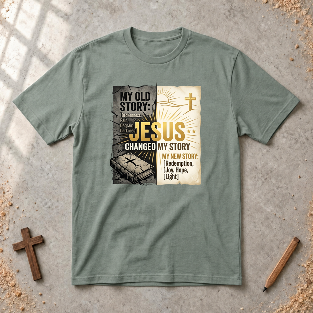 Jesus Changed My Story T-shirt