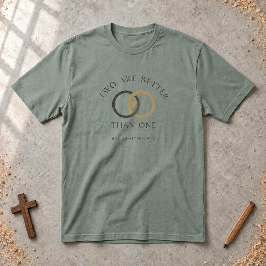 Two Are Better Than One - Ecclesiastes 4:9–10 T-shirt