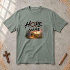 Hope Has a Name — 1 Peter 1:3 Christian Resurrection T-Shirt