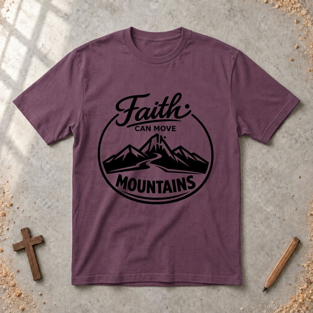 Faith Can Move Mountains Tshirt