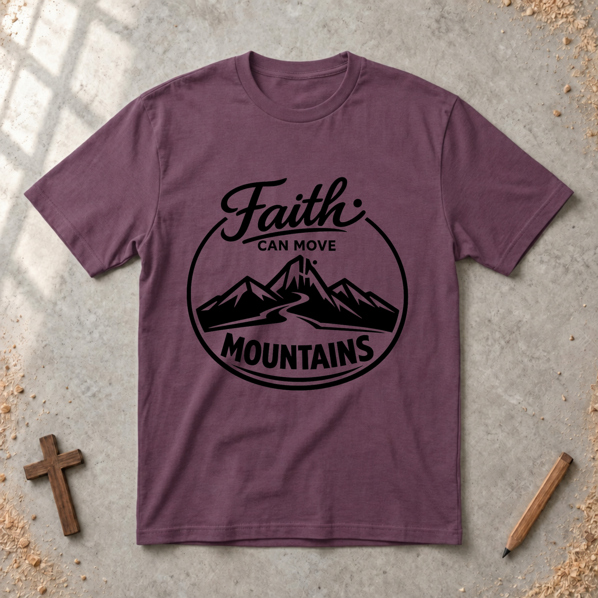 Faith Can Move Mountains Tshirt