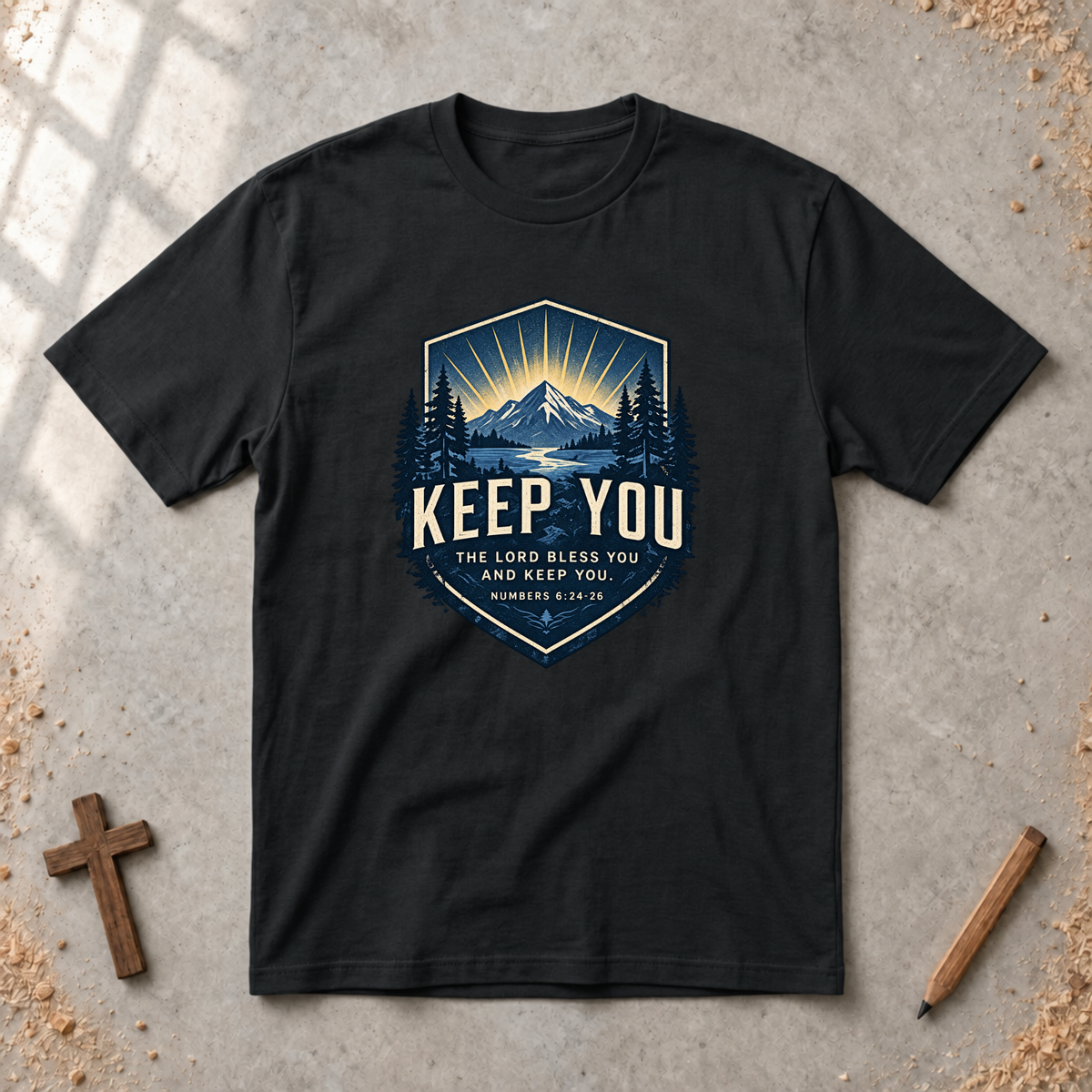 Keep You - Numbers 6:24–26 T-shirt