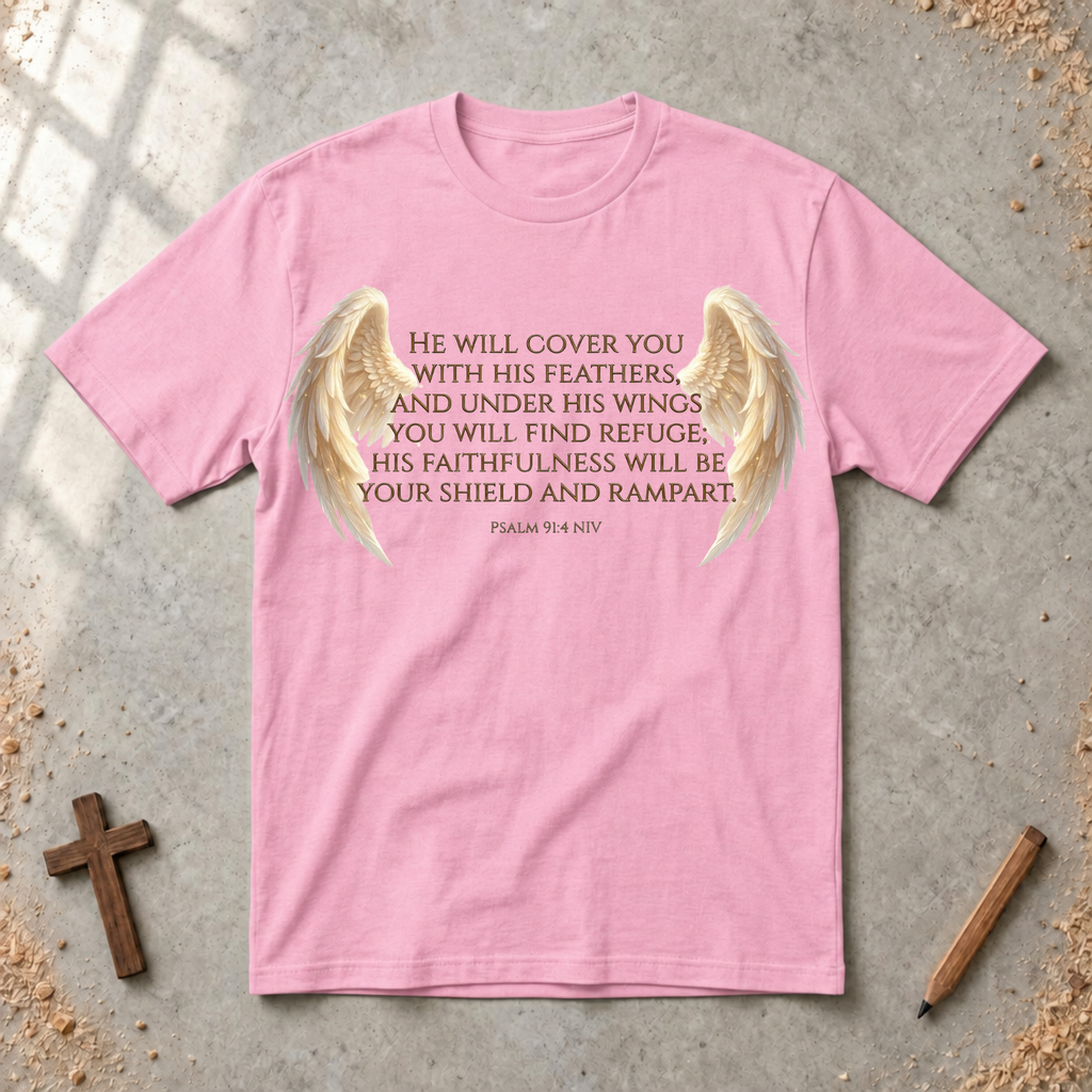 Psalm 91 Wings T-Shirt