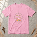 Faith over Fear-geometric Tshirt