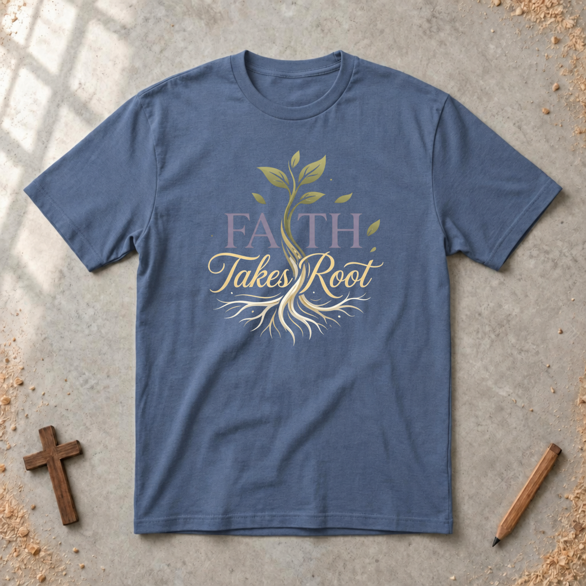 Faith Takes Root T-shirt