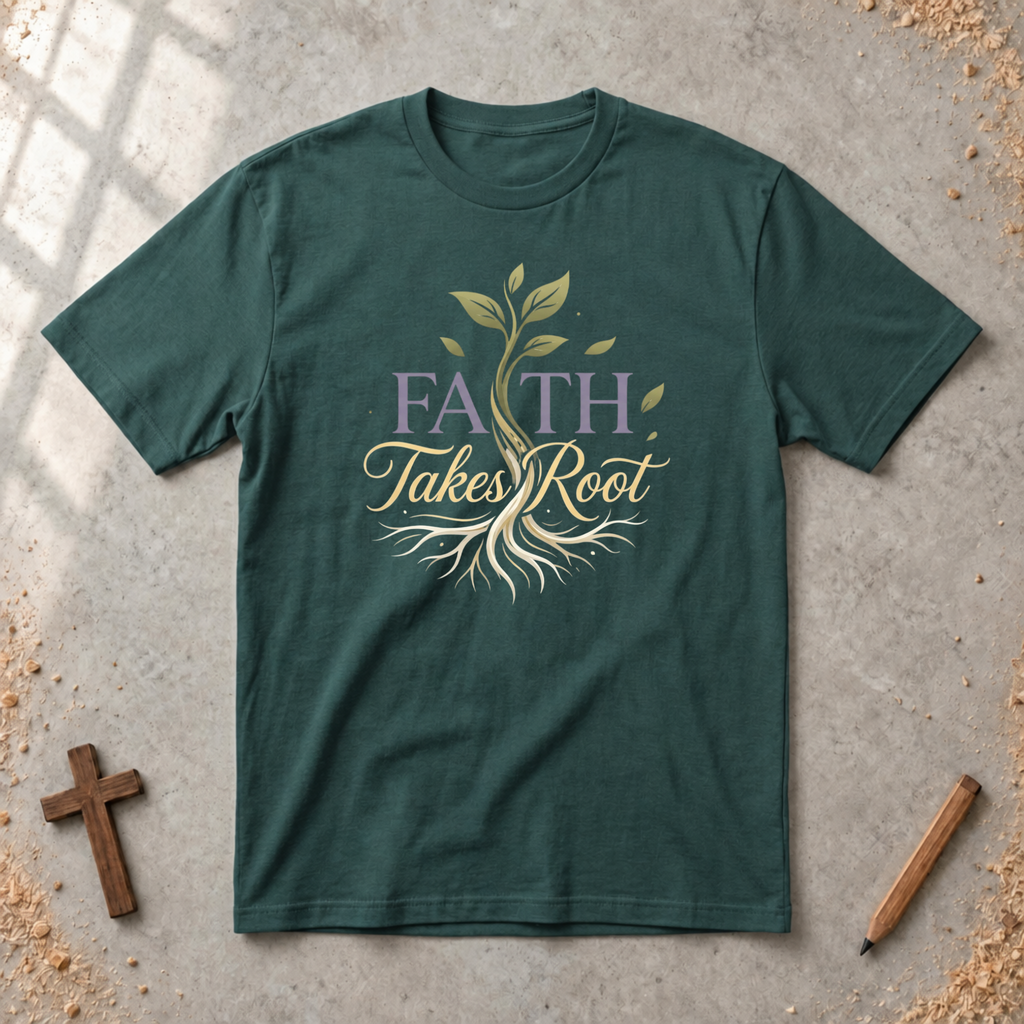 Faith Takes Root T-shirt