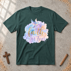 Faith over Fear-watercolor Tshirt