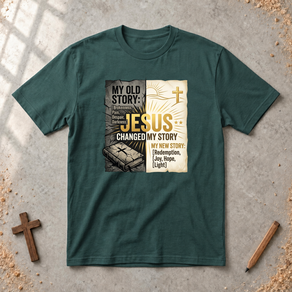 Jesus Changed My Story T-shirt