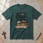 Build the House on Truth — Matthew 7:24 Christian Family T-Shirt