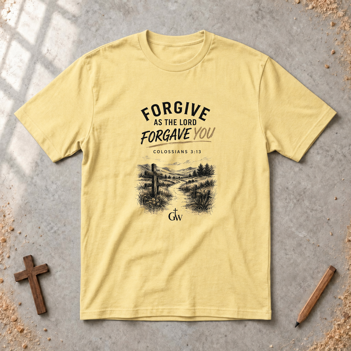 Forgive as the Lord Forgave You — Colossians 3:13 Christian T-Shirt