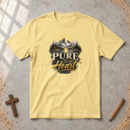 Pure in Heart — Matthew 5:8 Christian T-Shirt
